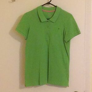 Lilly Pulitzer lime green polo